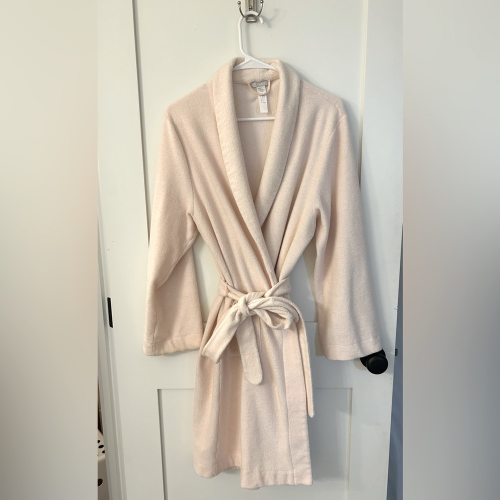 Hanro Light Pink Bathrobe